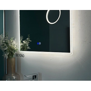 Mosmile Hotel Frameless Wall LED Panel Bathroom Mirror